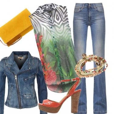 Outfit Jeans & chic