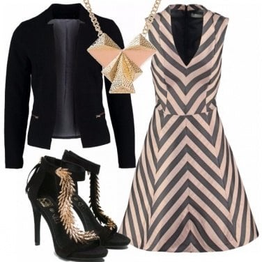 Outfit Stile sempre in riga