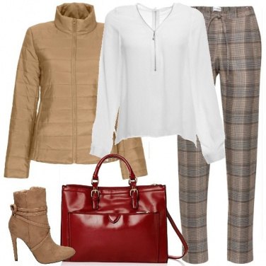 Outfit Il pantalone tartan