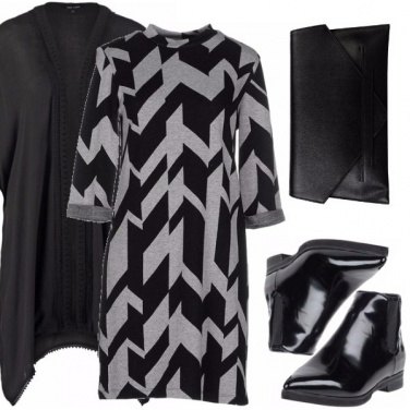 Outfit Minimal semplice.