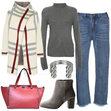 Outfit Il cardigan tartan