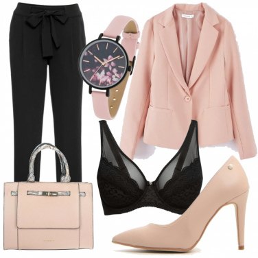 bralette rosa cipria