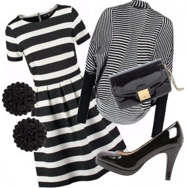 Outfit Righe