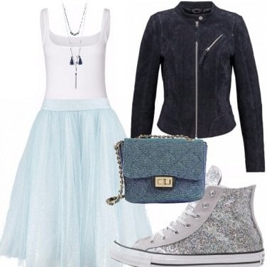 Outfit Toni d\'azzurro
