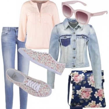 Outfit Rosa e rose