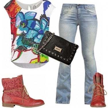 Outfit Stampa creativa
