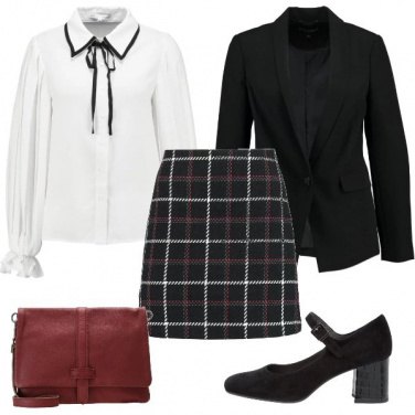 Outfit Stile collegiale
