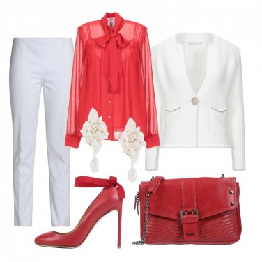 camicia rossa uomo abbinamento