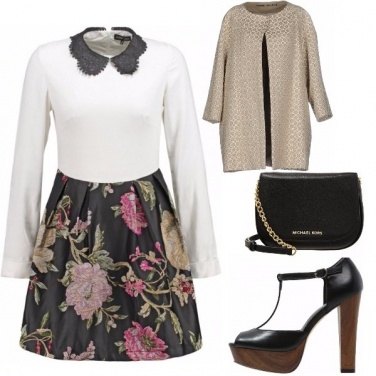 Outfit Come un fiore in un vestito
