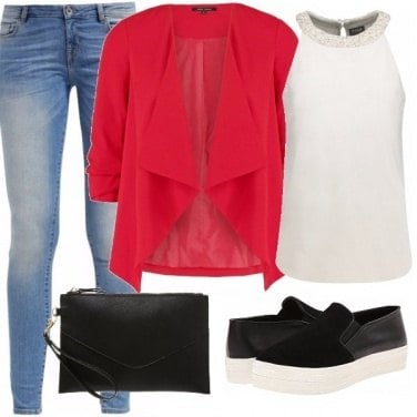 Outfit Red passion