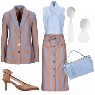 gonna marrone abbinamenti