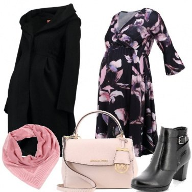 Outfit Premaman floreale