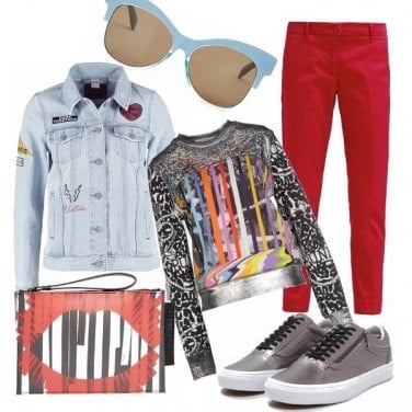 Outfit Urban graffiti