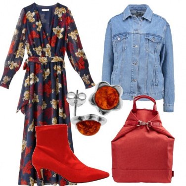Outfit Vestito a fiori
