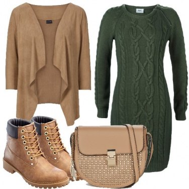 Outfit Abito in maglia