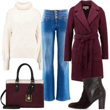 Outfit Jeans e maglione
