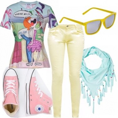 Outfit A tutto colore