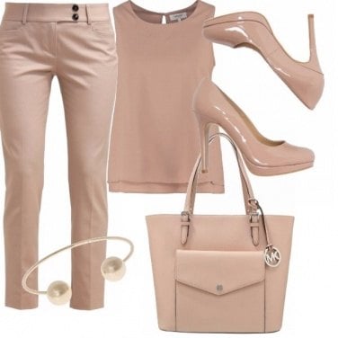 Outfit Sfumature di nude