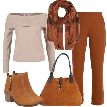 Outfit Marrone per l’ufficio