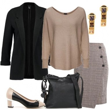 Outfit La gonna Principe di Galles