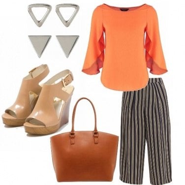 Outfit Arancio che passione