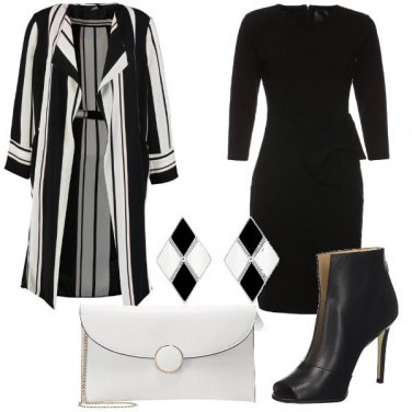 Outfit Bianco e nero