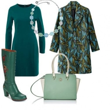 Outfit Fiori sullo stivale