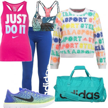 Outfit Tripudio di colori