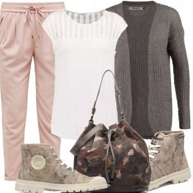 Outfit Casual in camo