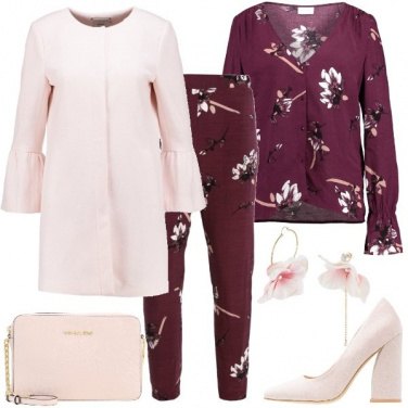 Outfit Il completo floreale