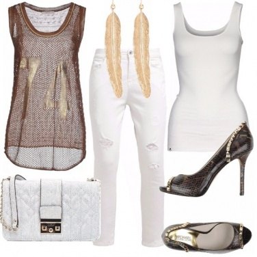 Outfit Bianco grintoso