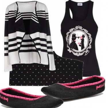 Outfit Relax at home - look in low