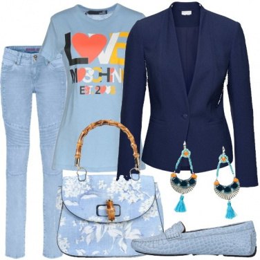Outfit Fiori, cuori e bambù