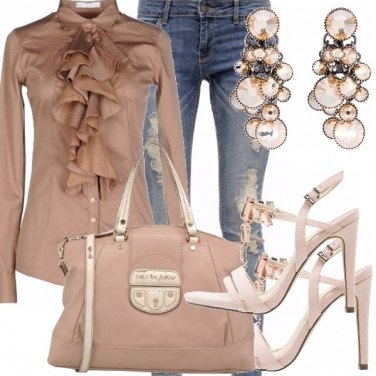 Outfit Ruches casual chic