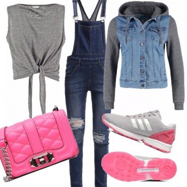 Outfit You and the hot pink