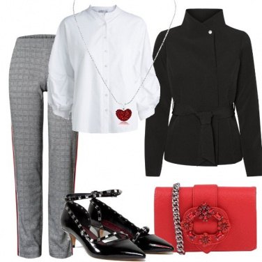 Outfit Un cuore rosso