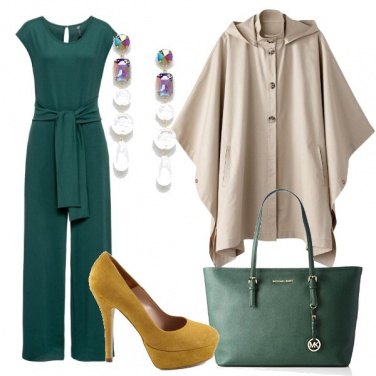 Outfit Il trench a mantella