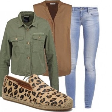 Outfit Un safari maculato