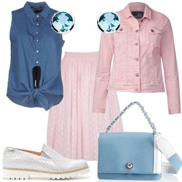 Outfit La camicia con il nodo