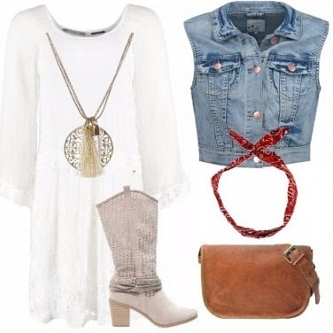 Outfit Boho & jeans