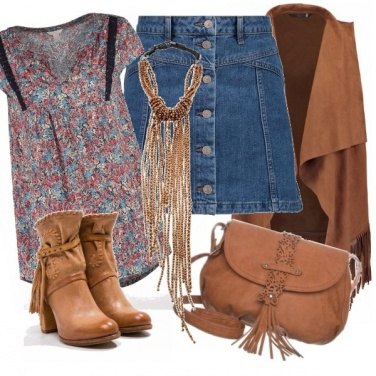 Outfit Hippy di classe