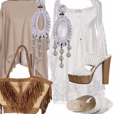 Outfit Romantica in boho style.