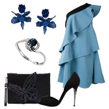 Outfit Bellissima in azzurro