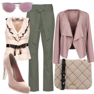 Outfit Rosa bon ton