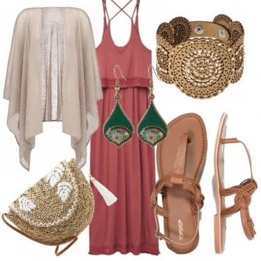 Outfit Etnico chic