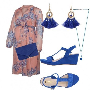 Outfit Cerimonia in Blu