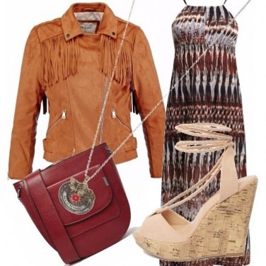Outfit Boho in lungo