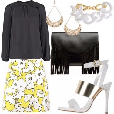 Outfit Giallo chic