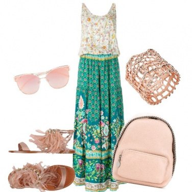 Outfit Fiori in città