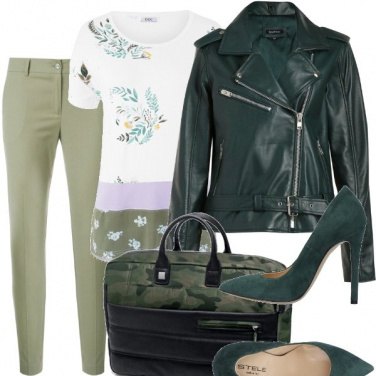 Outfit Sfumature verdi